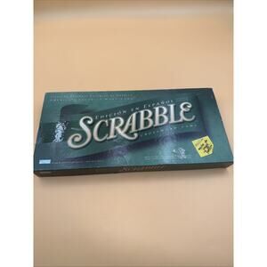 SCRABBLE Spanish Edition Crossword Game Edición en Español 2001 Complete